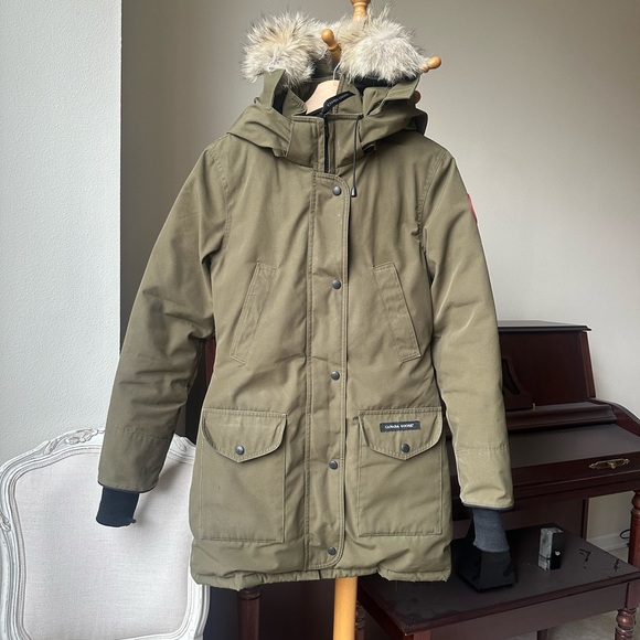 Canada goose trillium parka green women’s XS - Picture 2 of 16